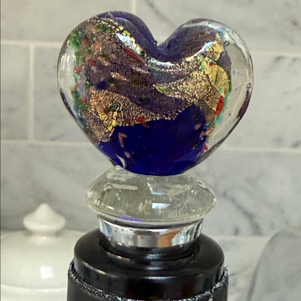 Artistic Heart-Shaped Wine Stopper